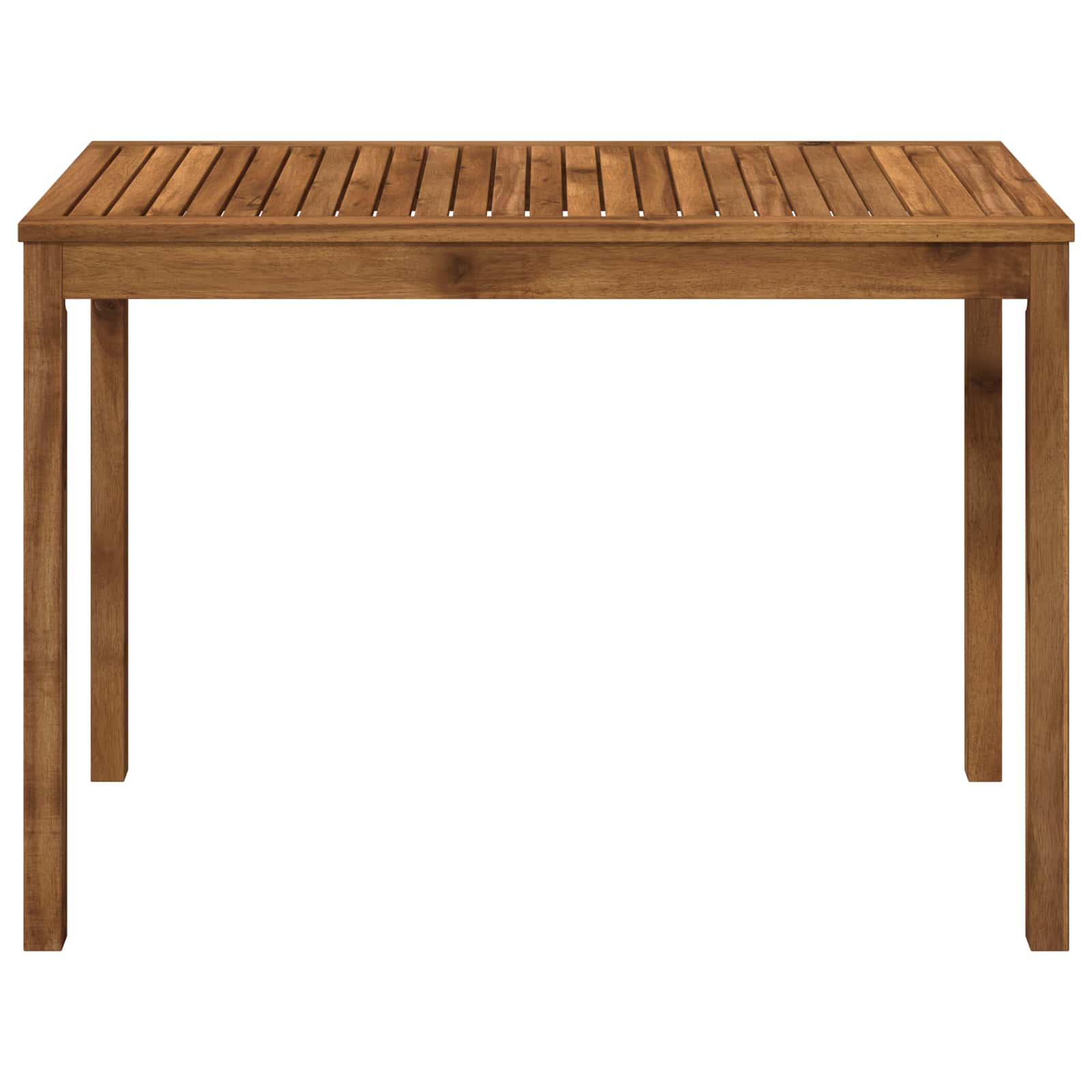 vidaXL Stół do kolacji w ogrodzie naturalny 108,5 x 55 x 75 cm