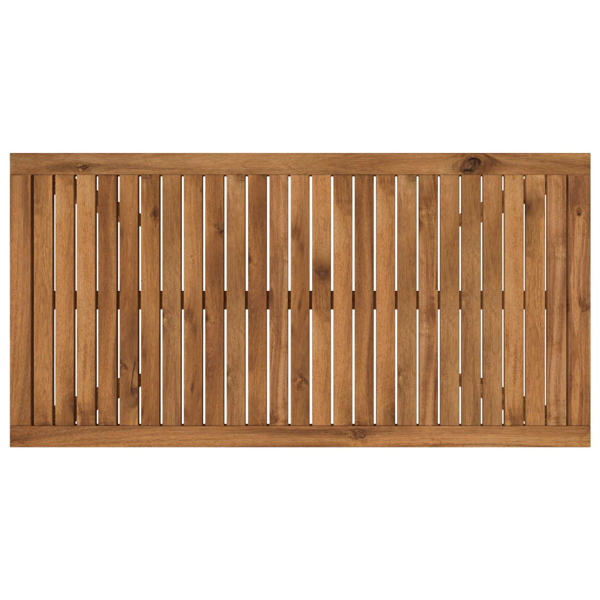 vidaXL Stół do kolacji w ogrodzie naturalny 108,5 x 55 x 75 cm