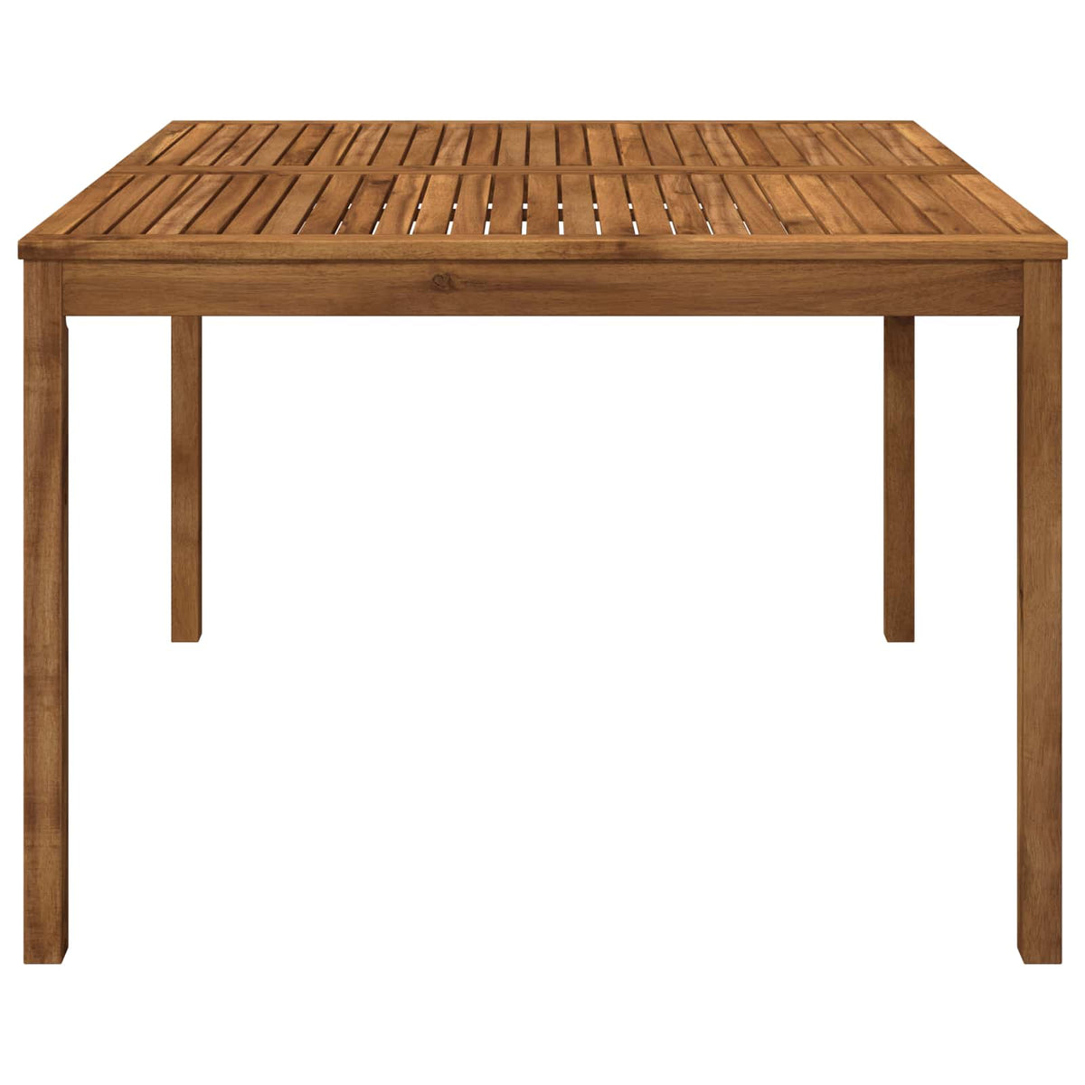 vidaXL Stół do kolacji w ogrodzie naturalny 110 x 108,5 x 75 cm