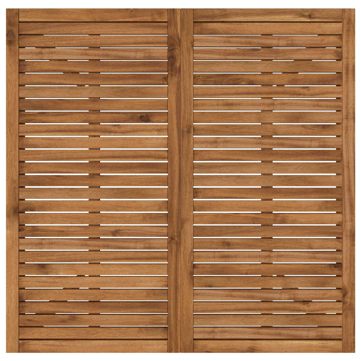 vidaXL Stół do kolacji w ogrodzie naturalny 110 x 108,5 x 75 cm