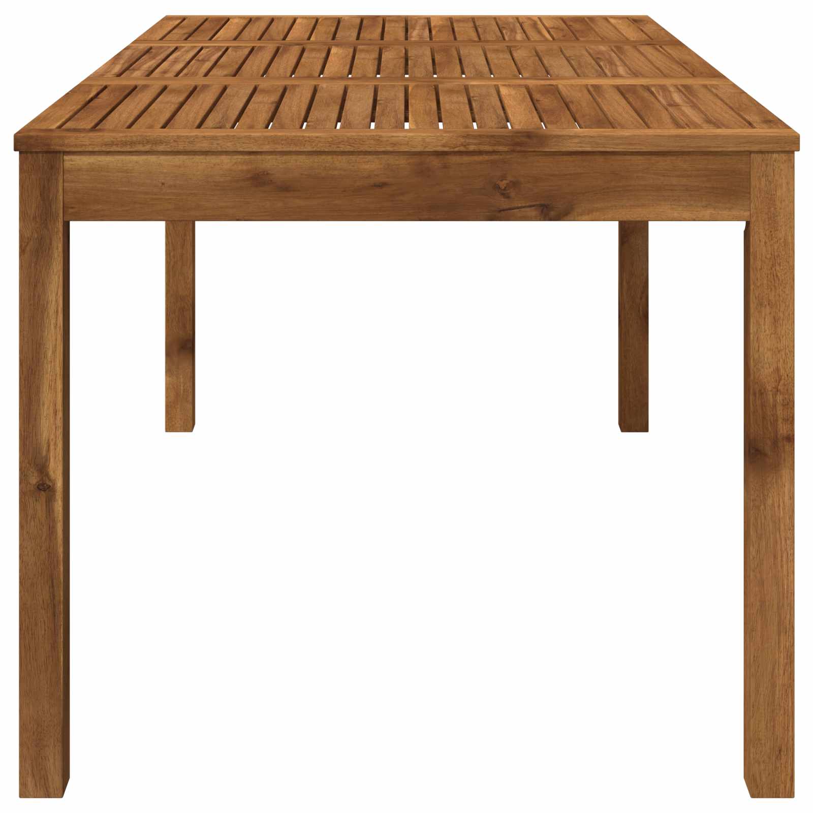 vidaXL Stół do kolacji w ogrodzie naturalny 147 x 88,5 x 75 cm
