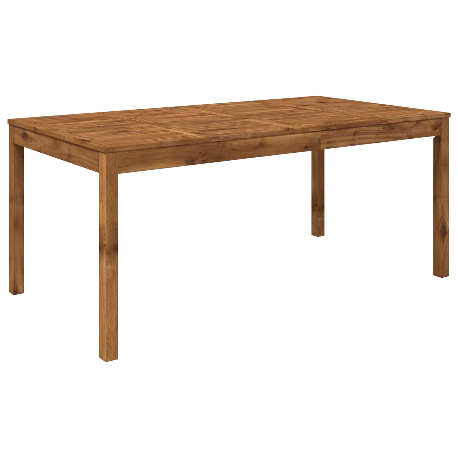 vidaXL Stół do kolacji w ogrodzie naturalny 180 x 88,5 x 75 cm