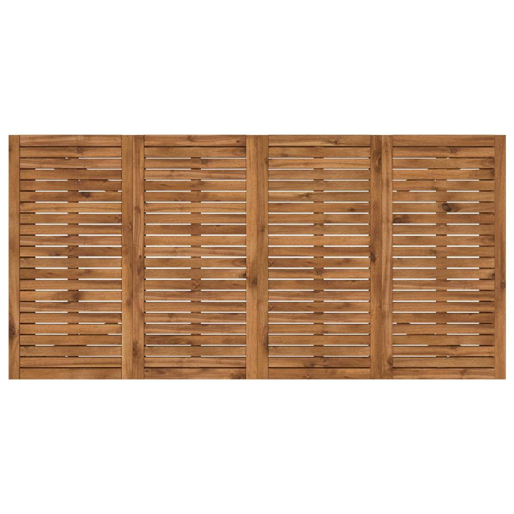 vidaXL Stół do kolacji w ogrodzie naturalny 180 x 88,5 x 75 cm