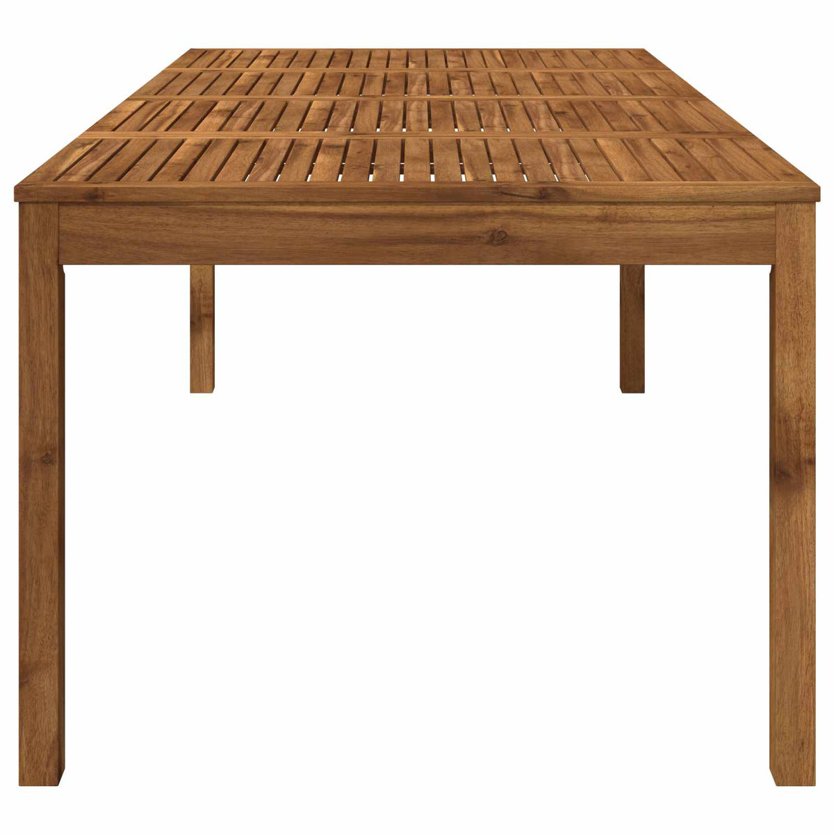 vidaXL Stół do kolacji w ogrodzie naturalny 196 x 100,5 x 75 cm