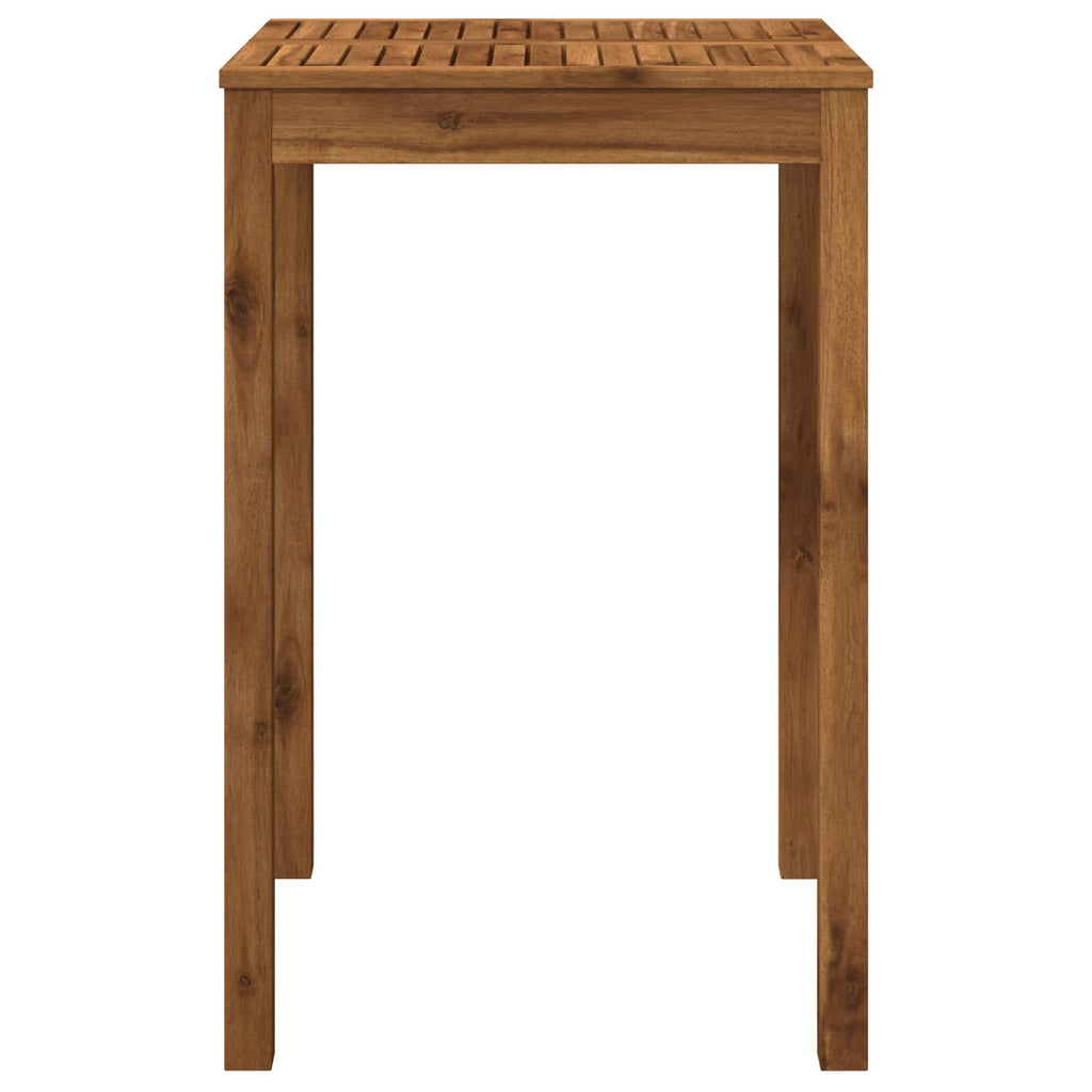 vidaXL Stół barowy ogrodowy naturalny 70 x 68,5 x 105 cm