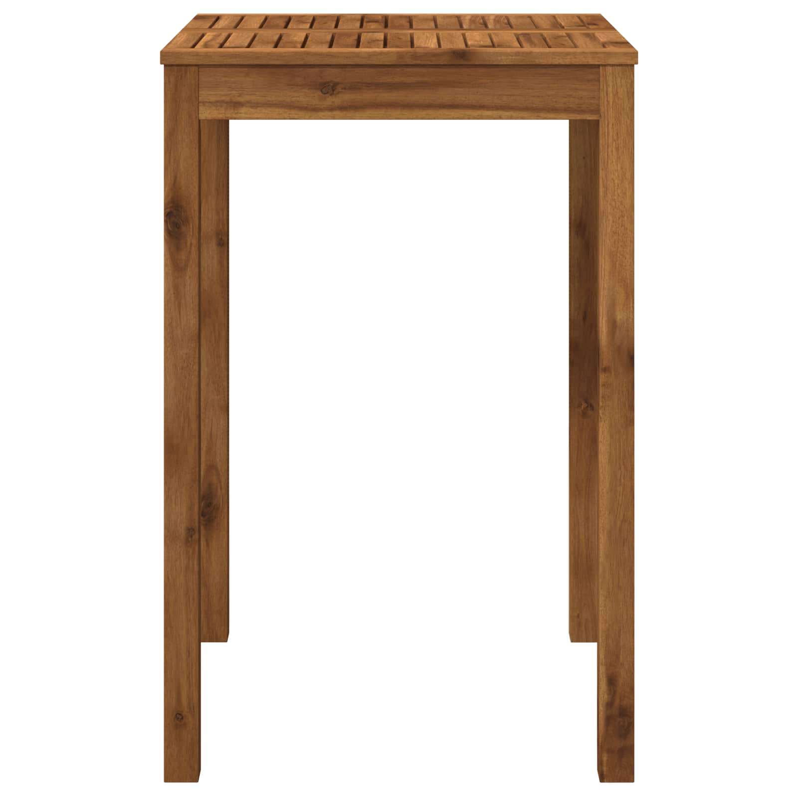 vidaXL Stół barowy ogrodowy naturalny 70 x 68,5 x 105 cm