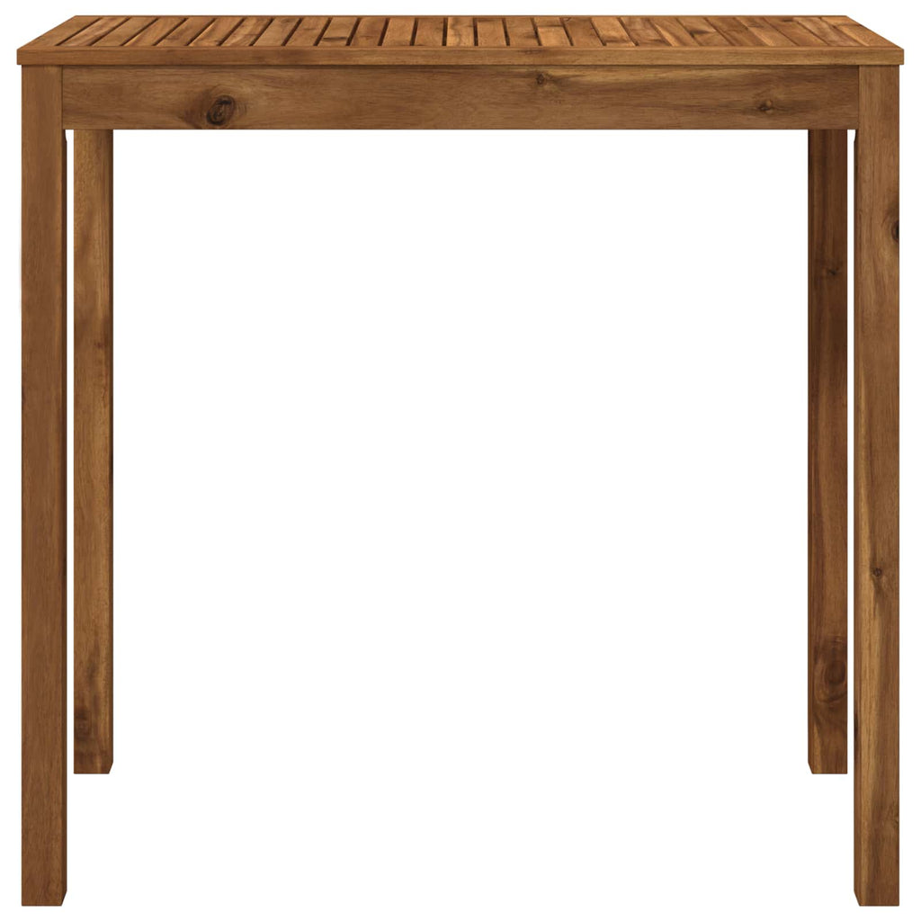 vidaXL Stół barowy ogrodowy naturalny 108,5 x 55 x 105 cm