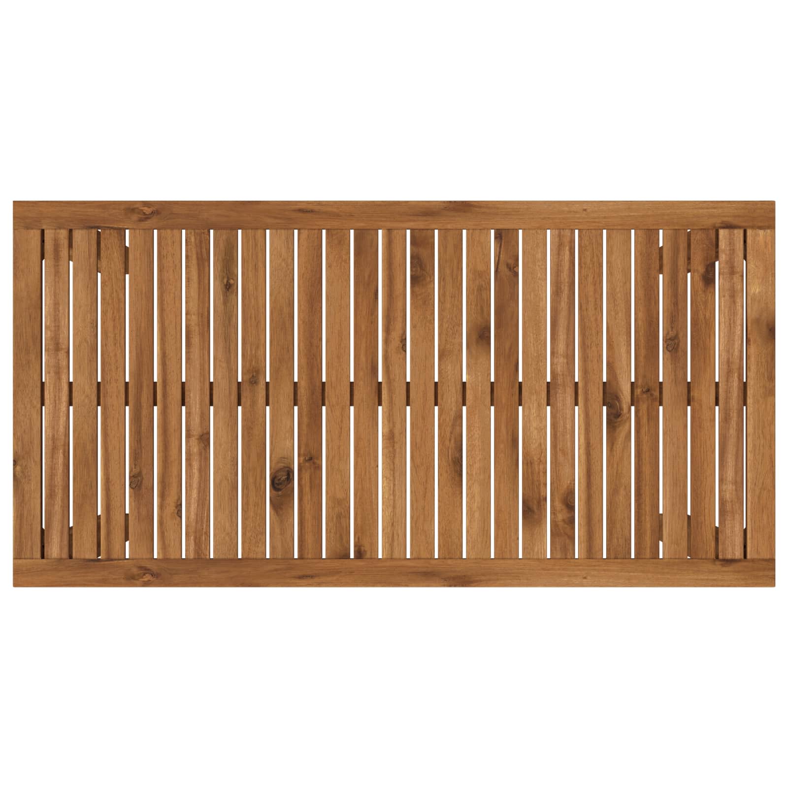 vidaXL Stół barowy ogrodowy naturalny 108,5 x 55 x 105 cm