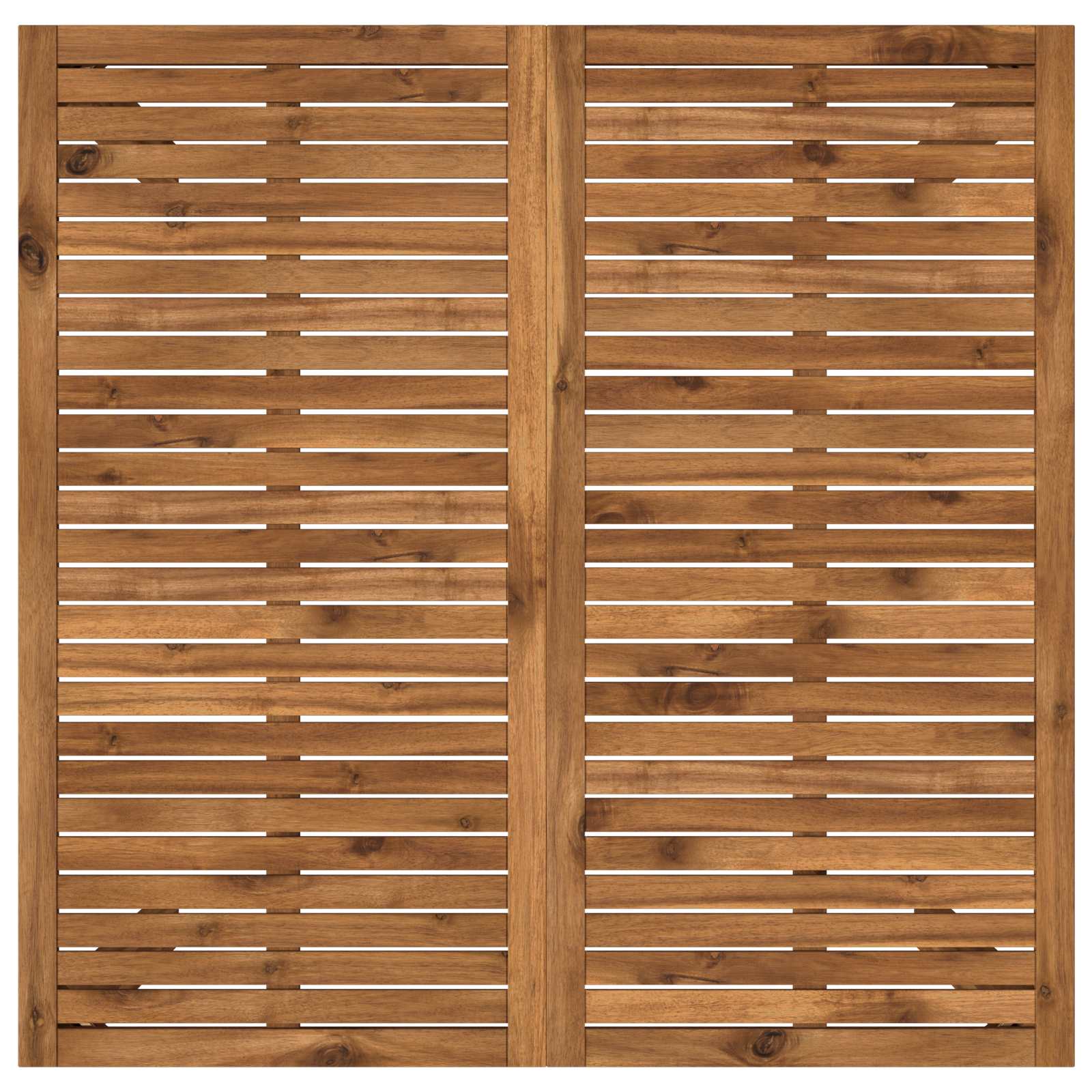 vidaXL Stół barowy ogrodowy naturalny 110 x 108,5 x 105 cm