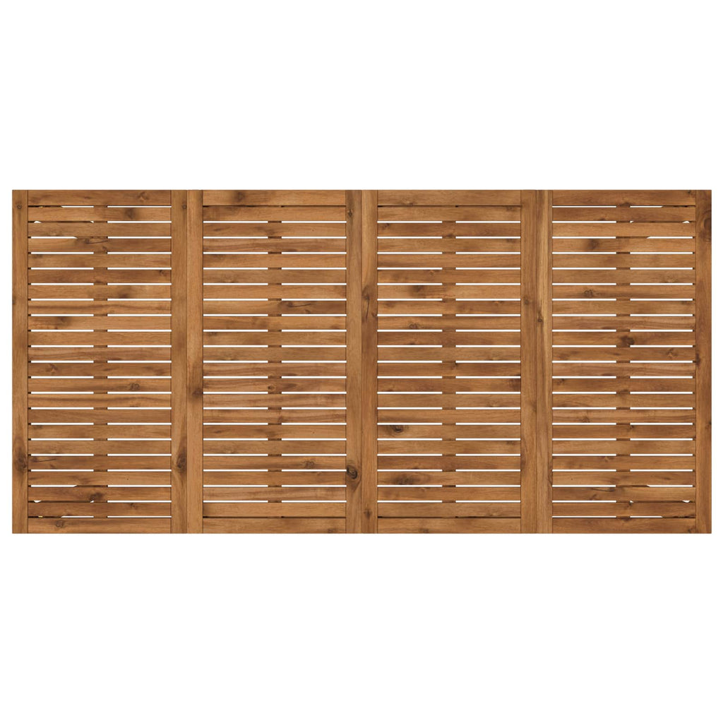 vidaXL Stół barowy ogrodowy naturalny 180 x 88,5 x 105 cm