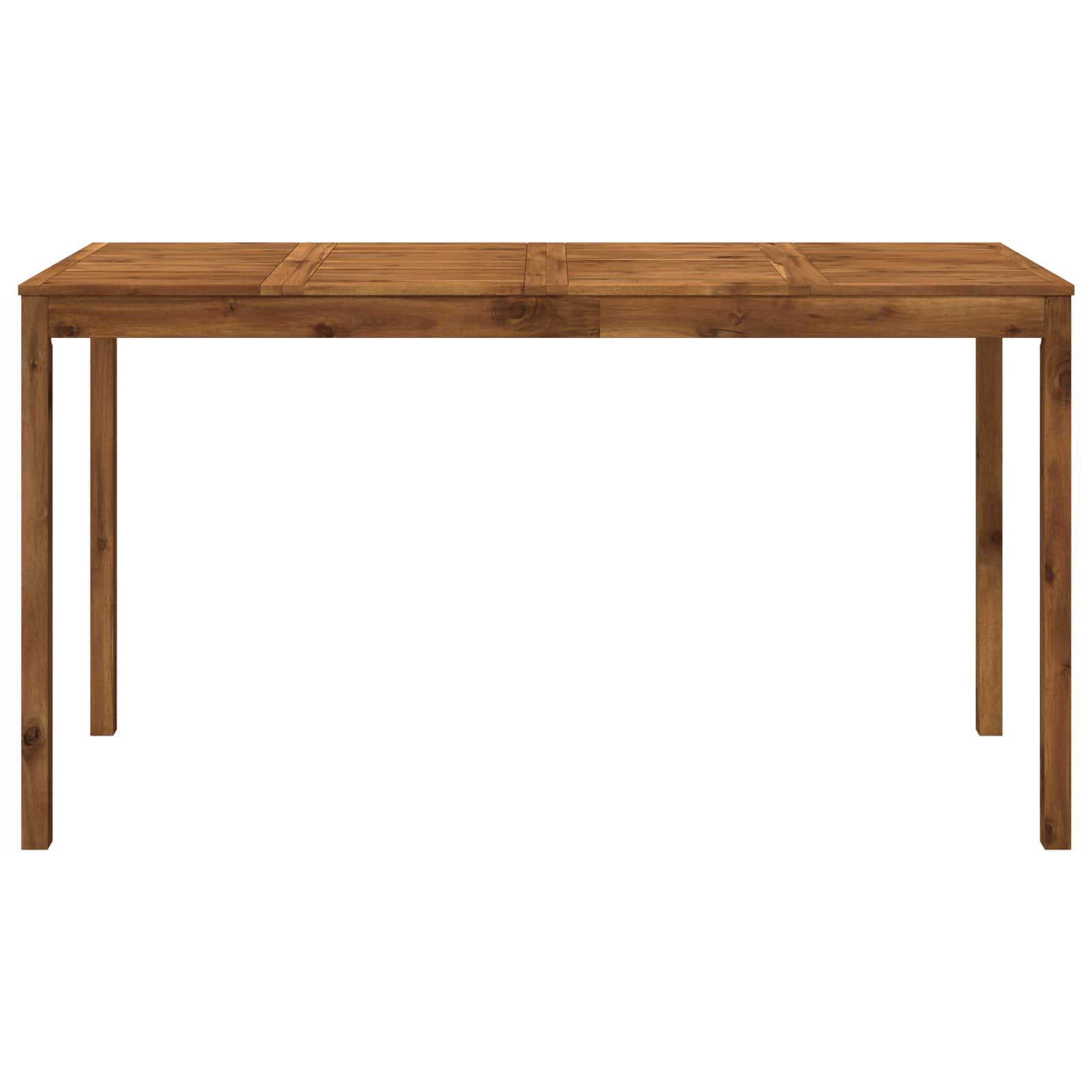 vidaXL Stół barowy ogrodowy naturalny 196 x 80,5 x 105 cm