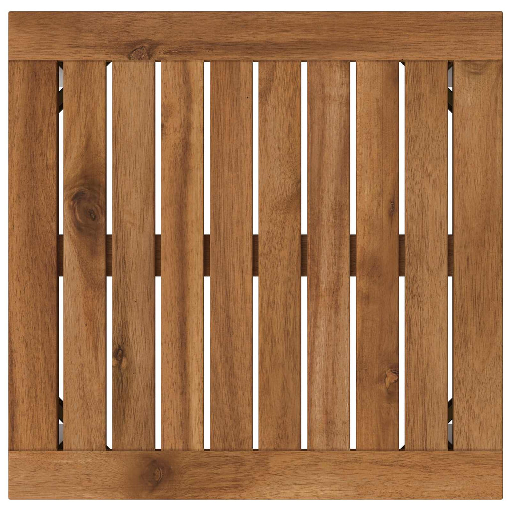 vidaXL Stolik kawowy Naturalne i białe 40 x 40,5 x 36 cm