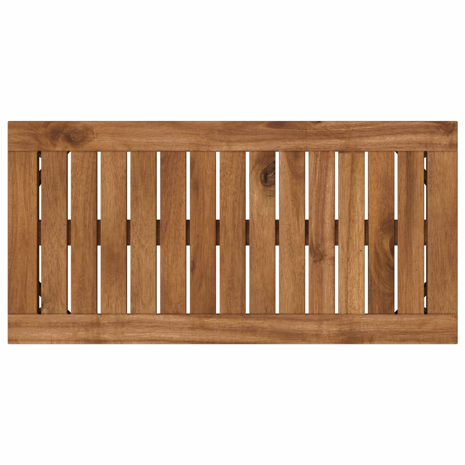 vidaXL Stolik kawowy Naturalny i czarny 60,5 x 30 x 36 cm