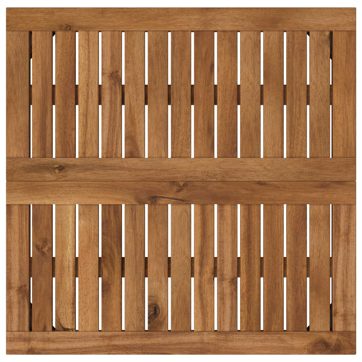vidaXL Stolik kawowy Naturalny i czarny 60 x 60,5 x 36 cm