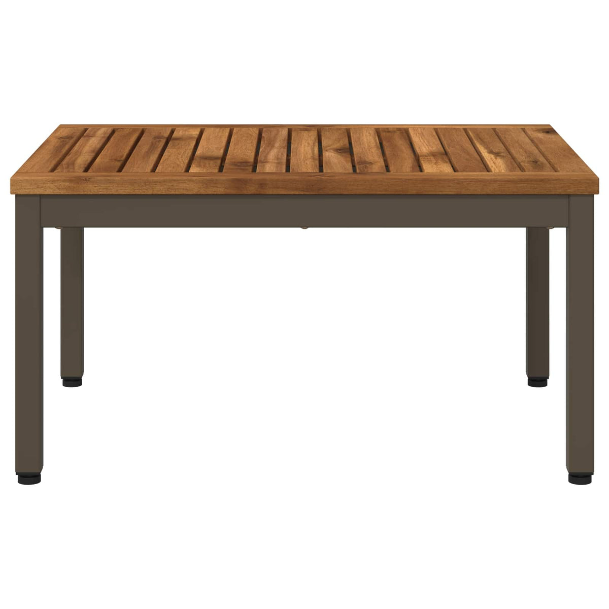 vidaXL Stolik kawowy Naturalny i kawowy 50 x 68,5 x 36 cm