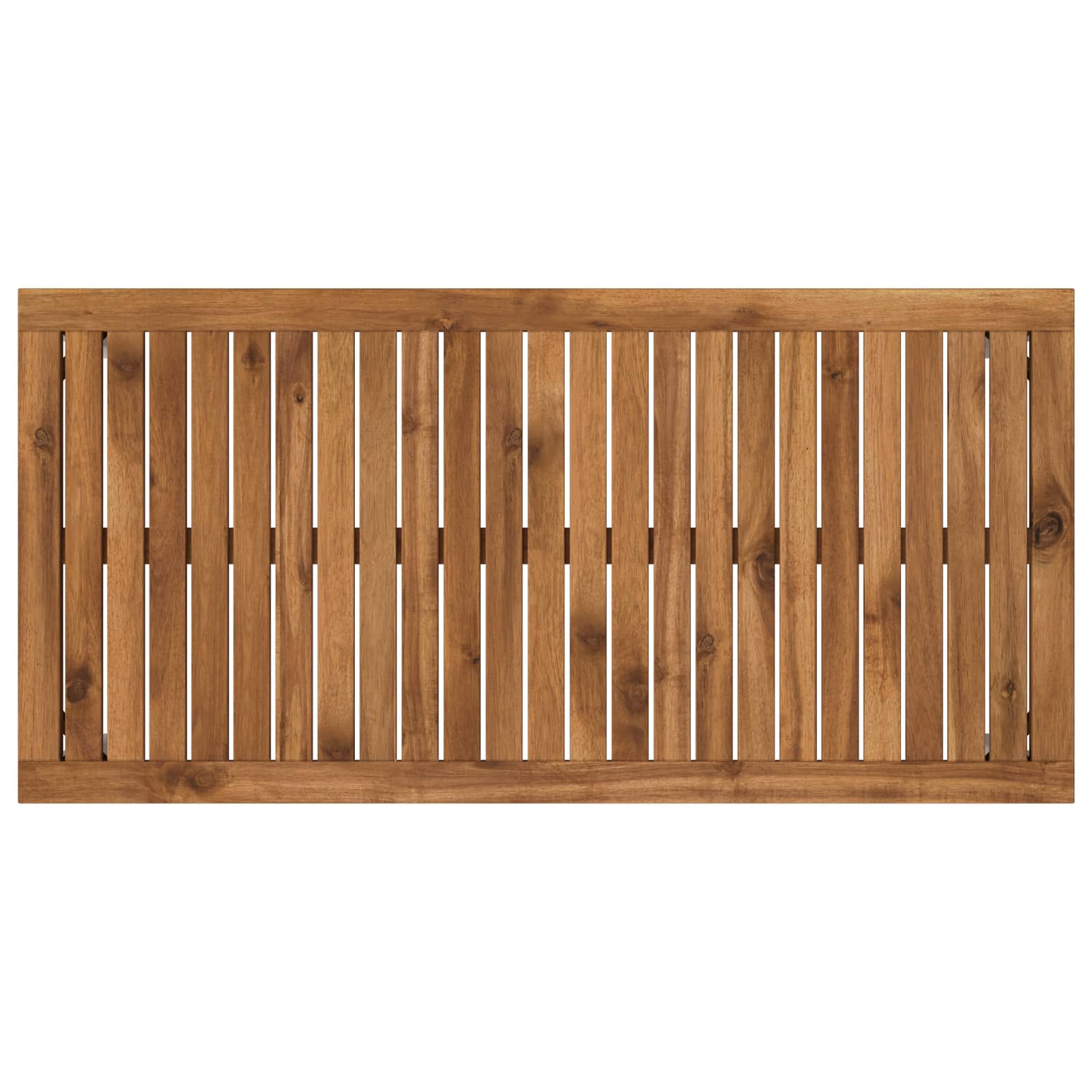 vidaXL Stolik kawowy Naturalne i białe 50 x 100,5 x 45 cm