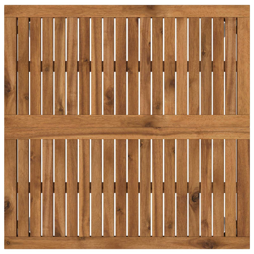 vidaXL Stolik kawowy Naturalne i białe 80 x 80,5 x 45 cm
