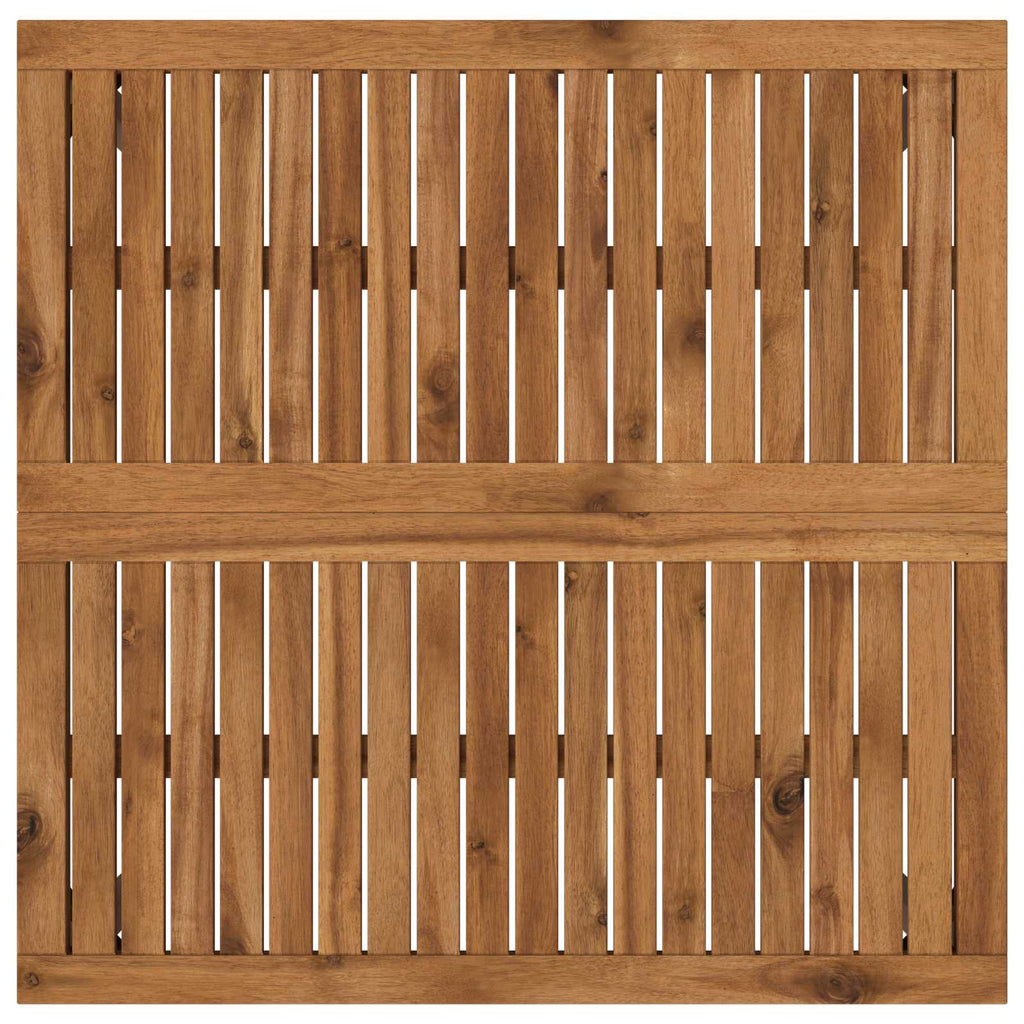 vidaXL Stolik kawowy Naturalny i kawowy 80 x 80,5 x 45 cm