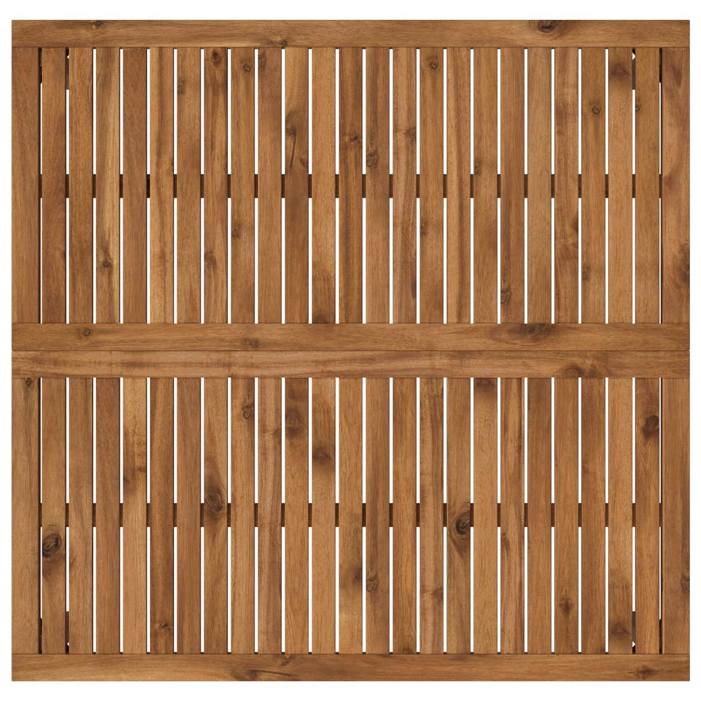 vidaXL Stolik kawowy Naturalny i kawowy 100 x 100,5 x 45 cm