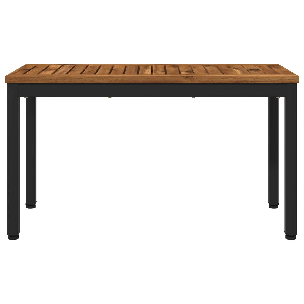 vidaXL Ławka ogrodowa 80,5 x 35 x 45 cm Lite Drewno Akacji Prostokątny