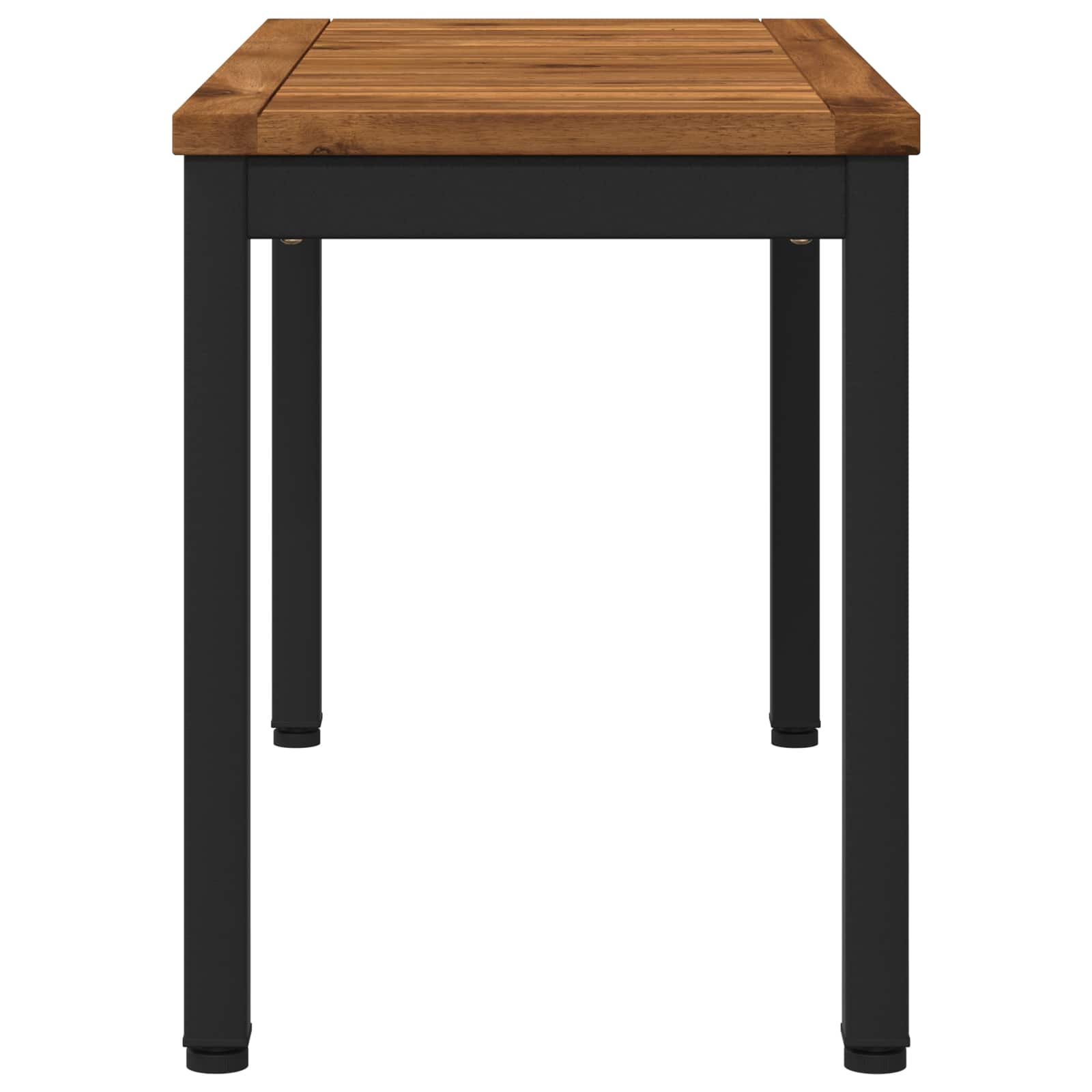 vidaXL Ławka ogrodowa 80,5 x 35 x 45 cm Lite Drewno Akacji Prostokątny