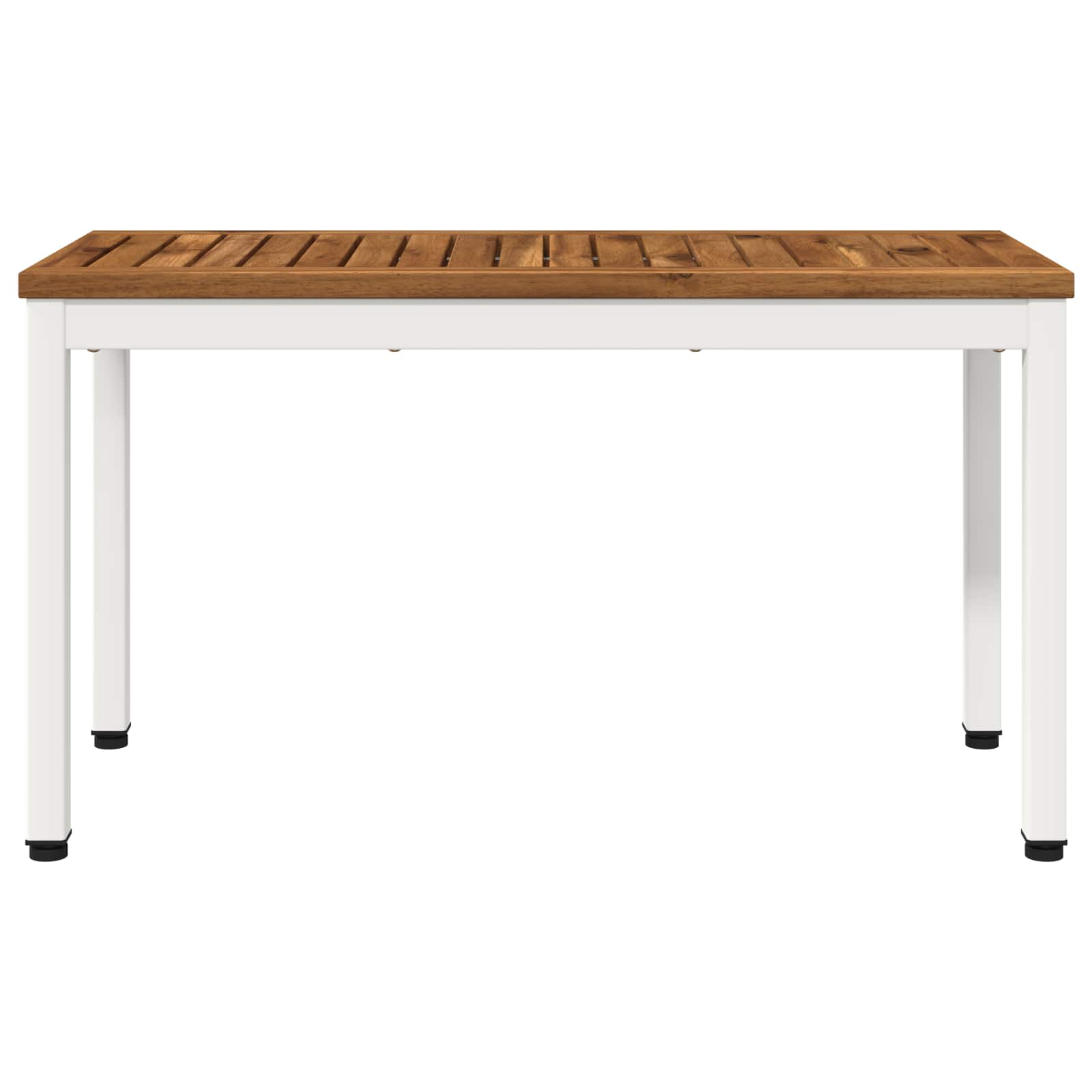 vidaXL Ławka ogrodowa 80,5 x 35 x 45 cm Lite Drewno Akacji Prostokątny