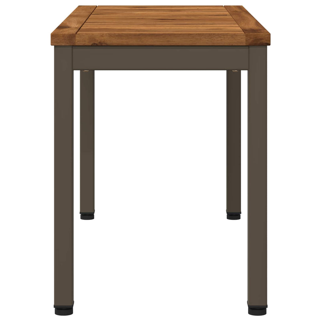 vidaXL Ławka ogrodowa 80,5 x 35 x 45 cm Lite Drewno Akacji Prostokątny