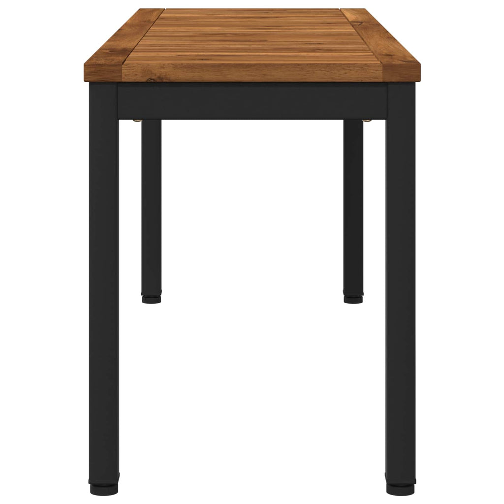 vidaXL Ławka ogrodowa 108,5 x 35 x 45 cm Lite Drewno Akacji