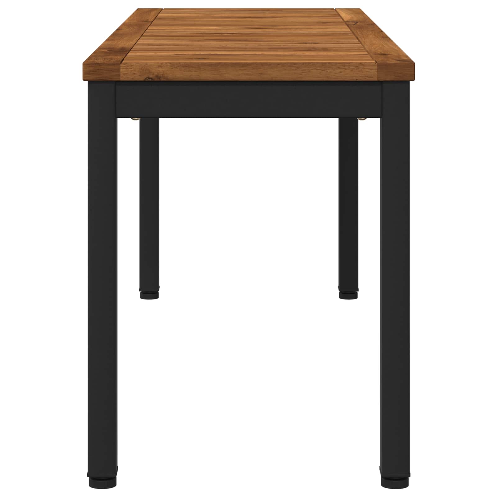 vidaXL Ławka ogrodowa 108,5 x 35 x 45 cm Lite Drewno Akacji