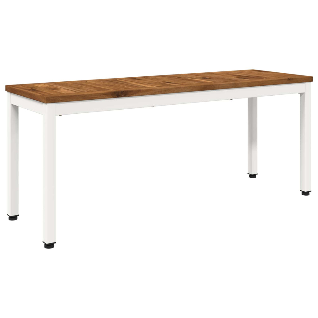vidaXL Ławka ogrodowa 108,5 x 35 x 45 cm Lite Drewno Akacji