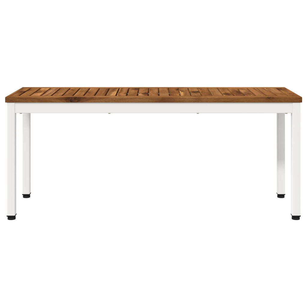 vidaXL Ławka ogrodowa 108,5 x 35 x 45 cm Lite Drewno Akacji