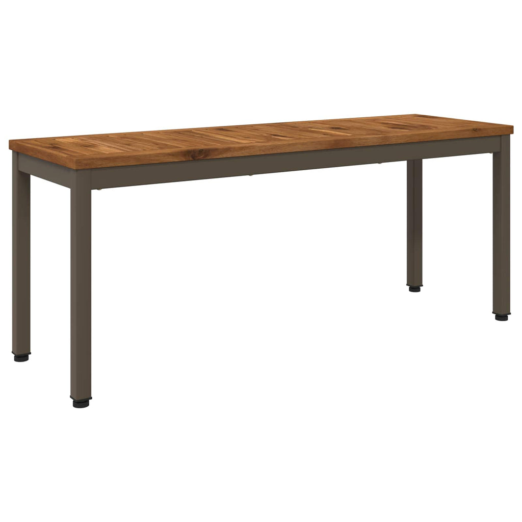 vidaXL Ławka ogrodowa 108,5 x 35 x 45 cm Lite Drewno Akacji