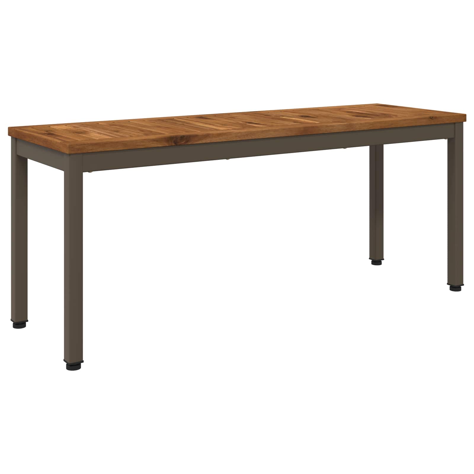 vidaXL Ławka ogrodowa 108,5 x 35 x 45 cm Lite Drewno Akacji