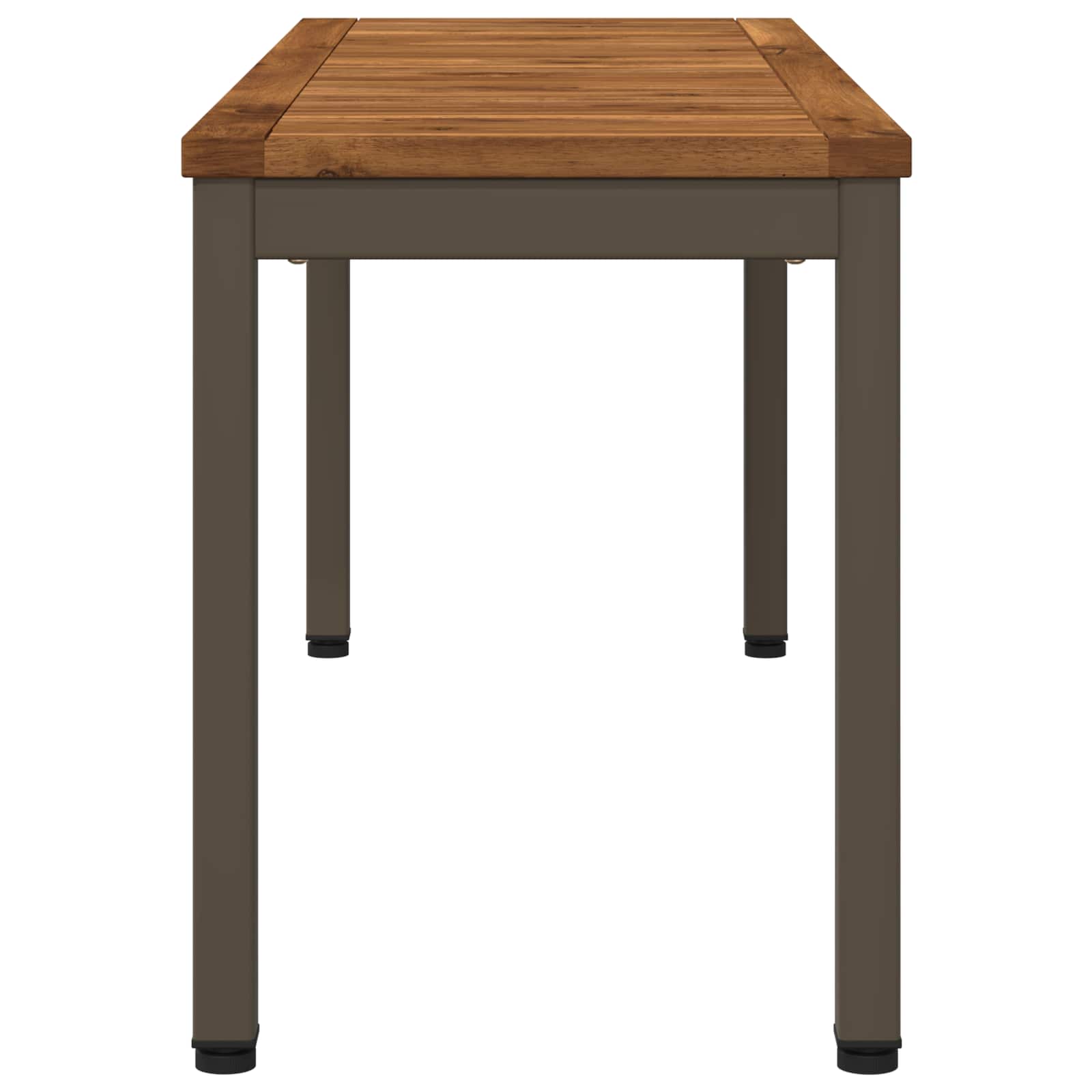 vidaXL Ławka ogrodowa 108,5 x 35 x 45 cm Lite Drewno Akacji