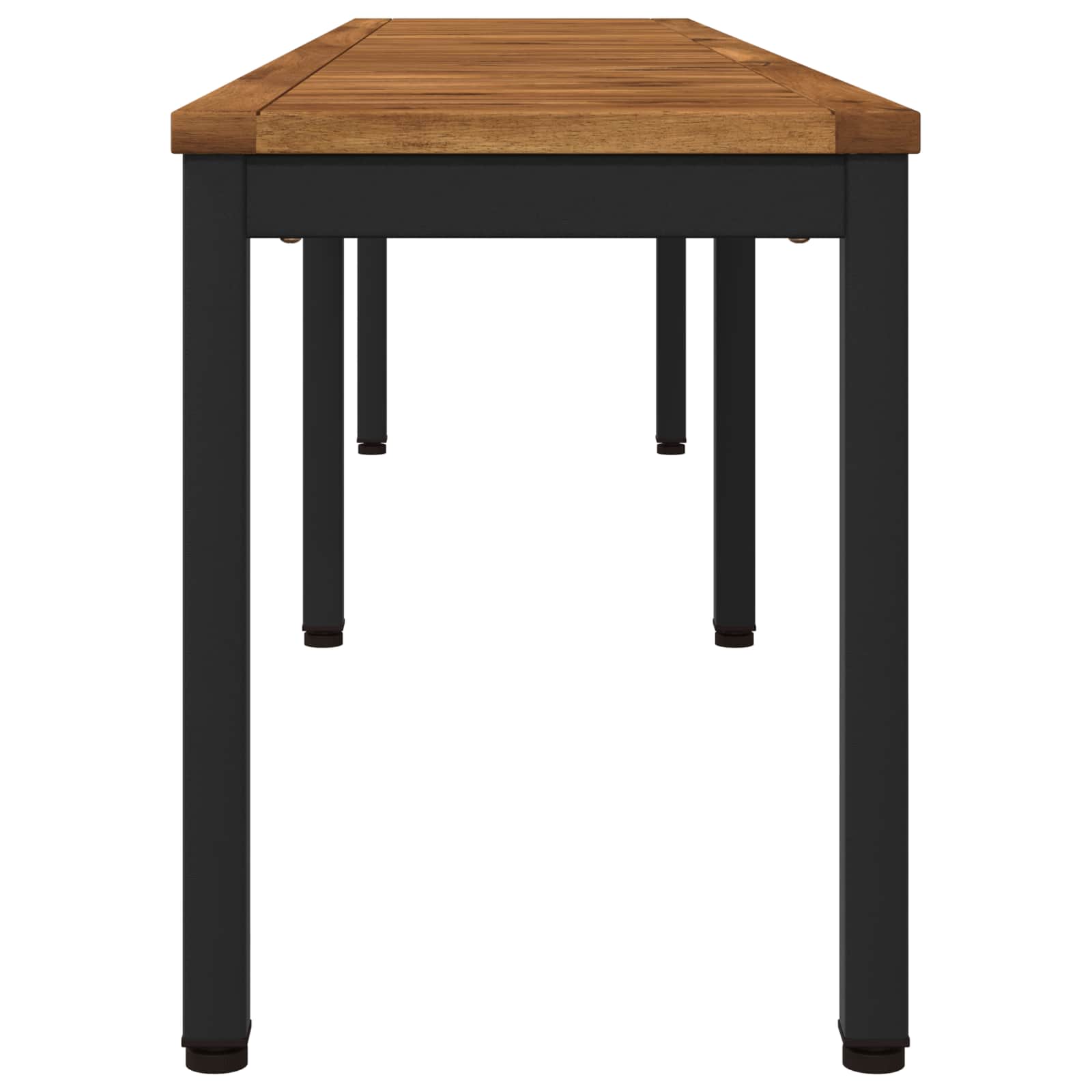 vidaXL Ławka ogrodowa 201 x 35 x 45 cm Lite Drewno Akacji Prostokątny
