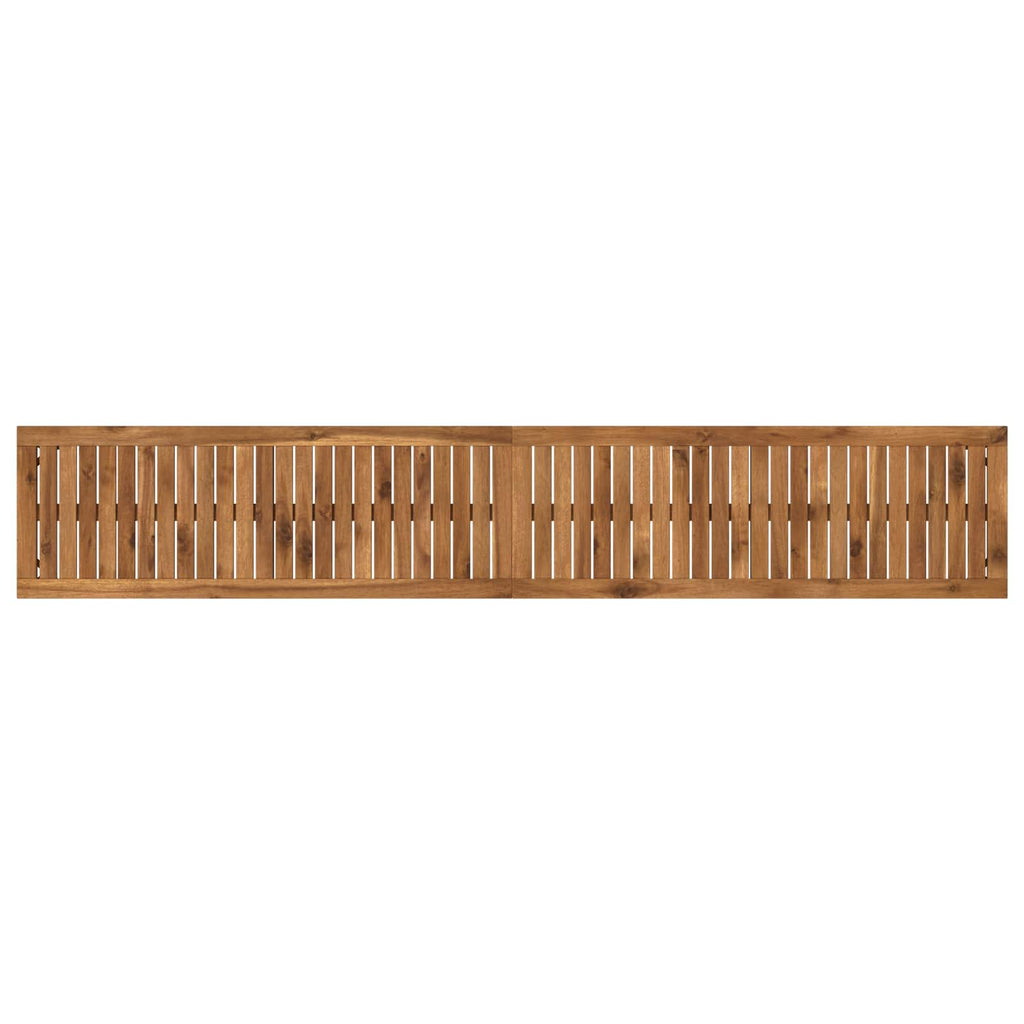 vidaXL Ławka ogrodowa 201 x 35 x 45 cm Lite Drewno Akacji Prostokątny