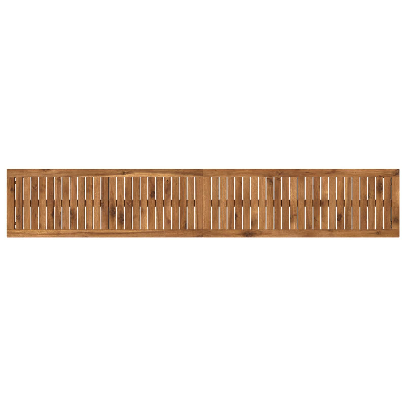 vidaXL Ławka ogrodowa 201 x 35 x 45 cm Lite Drewno Akacji Prostokątny