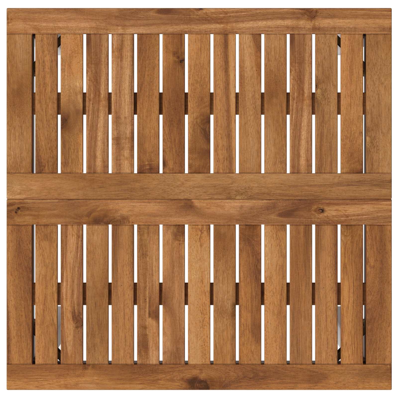 vidaXL Stół barowy ogrodowy Naturalne i białe 60 x 60,5 x 105 cm