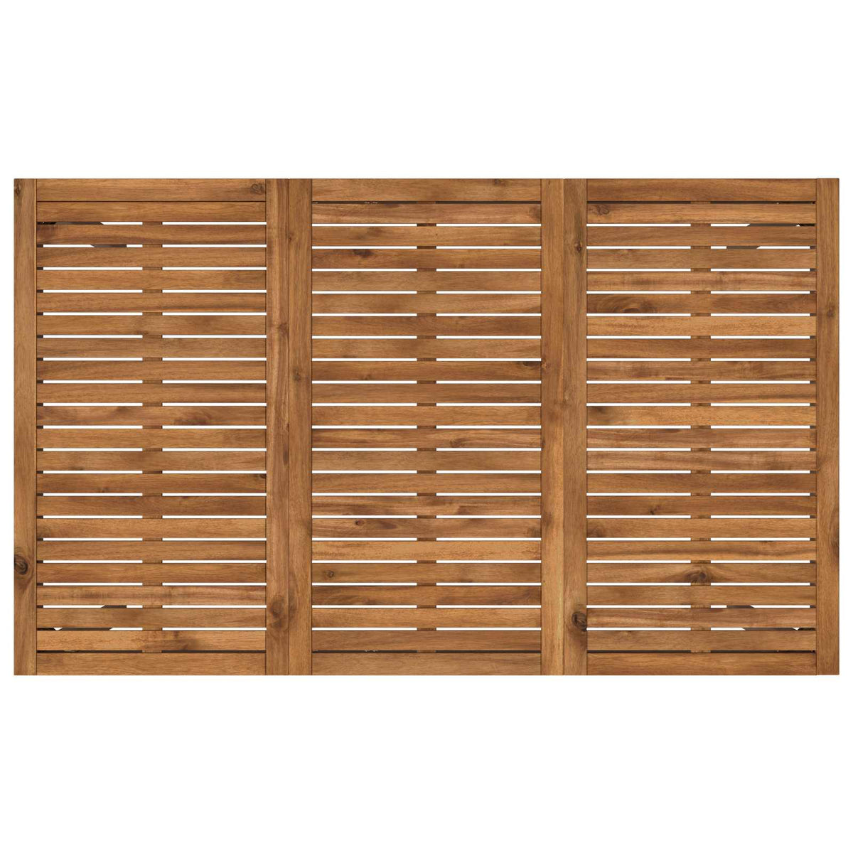 vidaXL Stół barowy ogrodowy Naturalny i kawowy 147 x 88,5 x 105 cm