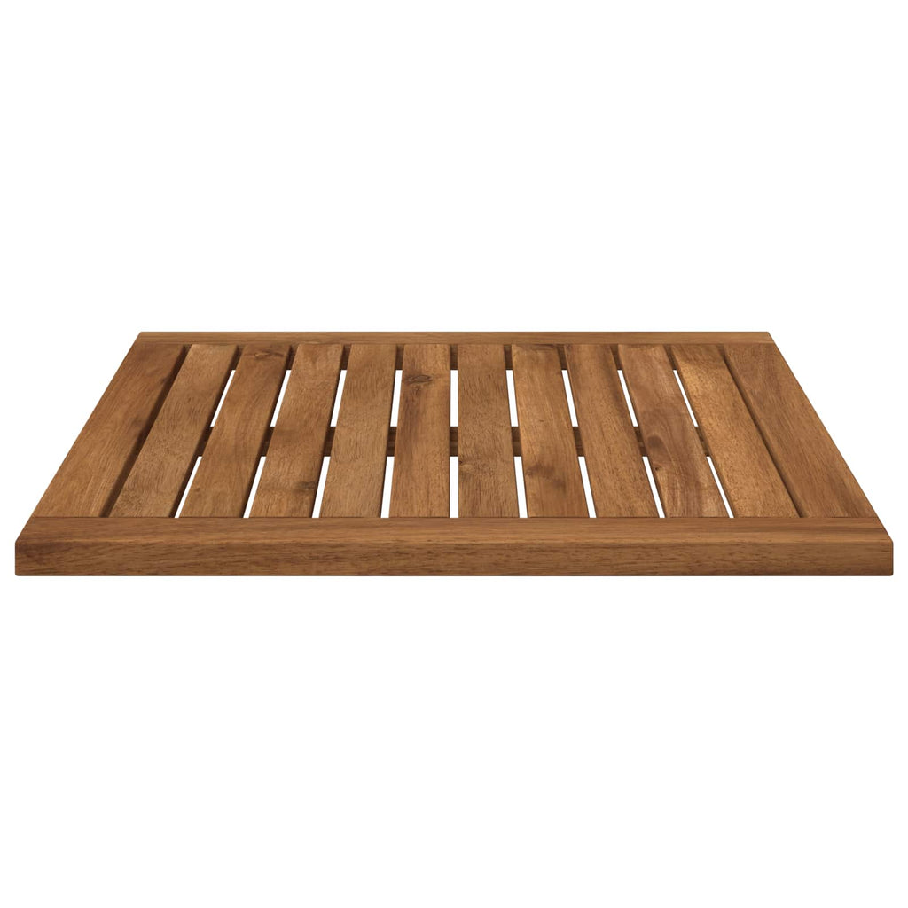 vidaXL Blat stołu 48,5 x 49 x 2 cm Prostokątny Lite Drewno Akacji
