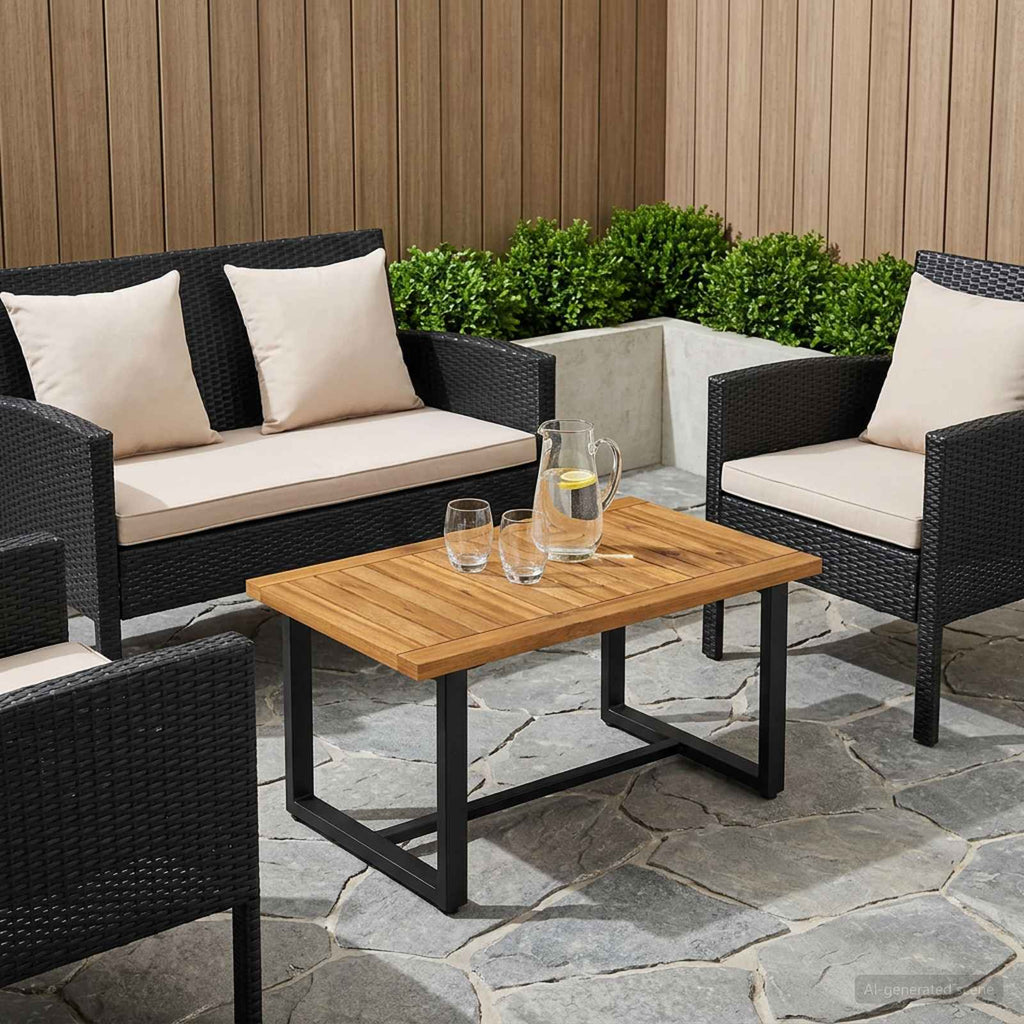 vidaXL Blat stołu 68,5 x 40 x 2 cm Prostokątny Lite Drewno Akacji
