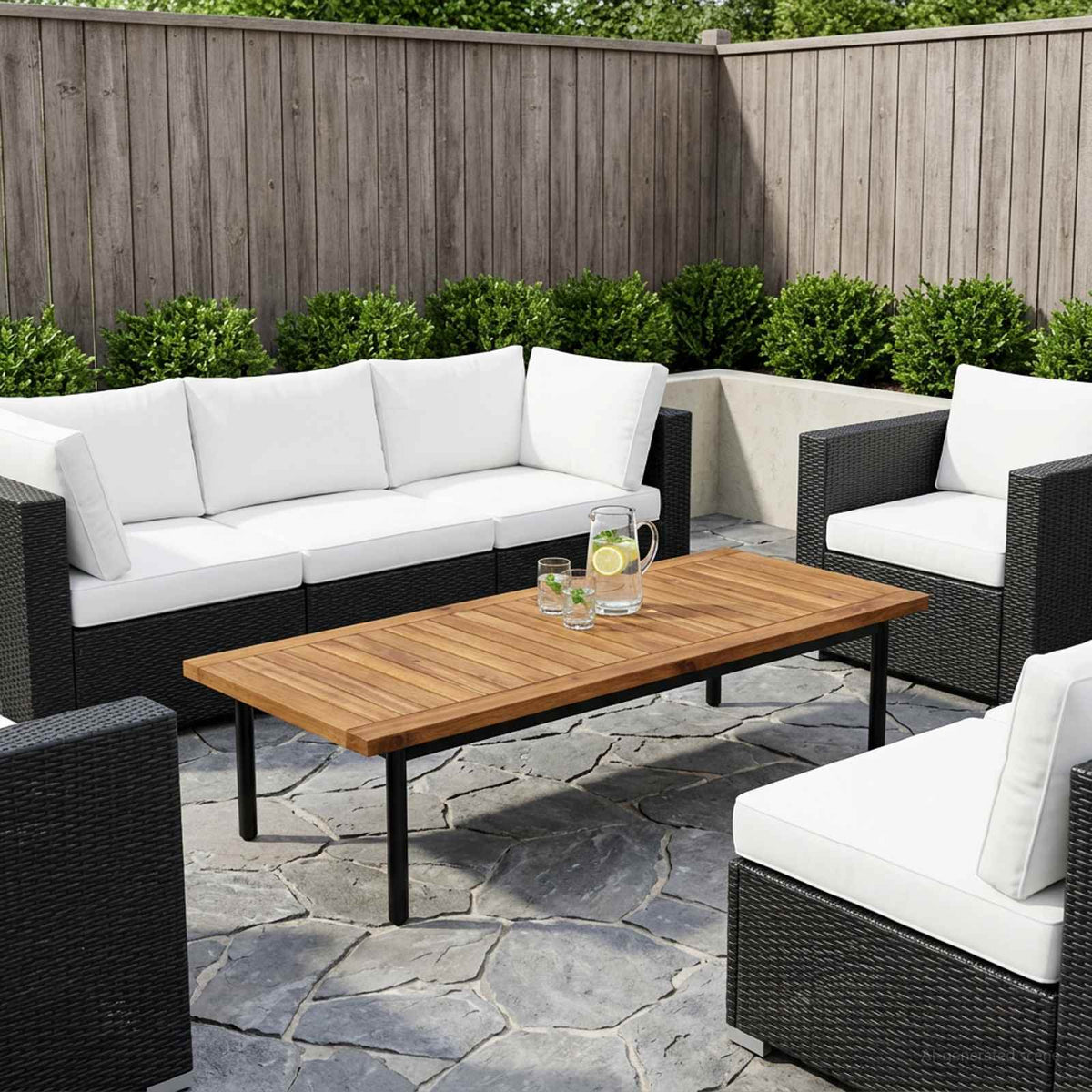 vidaXL Blat stołu 100,5 x 40 x 2 cm Prostokątny Lite Drewno Akacji