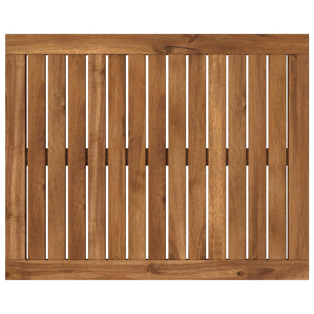 vidaXL Blat stołu 60,5 x 49 x 2 cm Prostokątny Lite Drewno Akacji