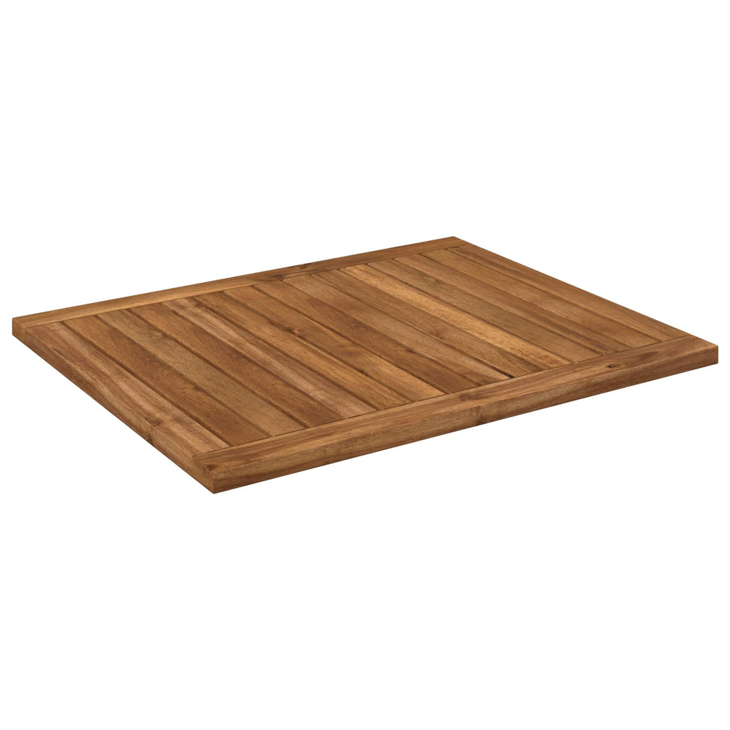 vidaXL Blat stołu 60,5 x 49 x 2 cm Prostokątny Lite Drewno Akacji
