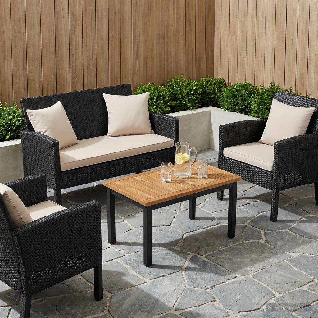 vidaXL Blat stołu 68,5 x 49 x 2 cm Prostokątny Lite Drewno Akacji
