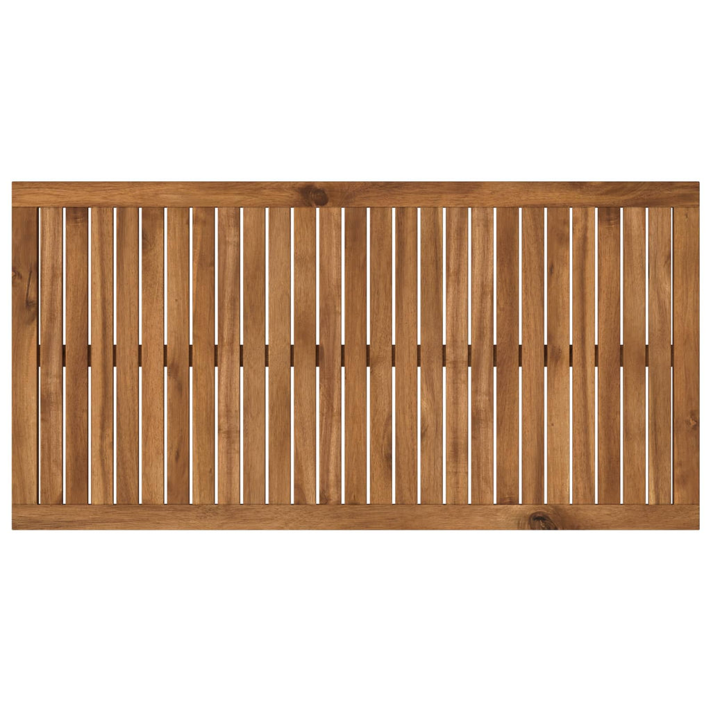 vidaXL Blat stołu 108,5 x 55 x 2 cm Prostokątny Lite Drewno Akacji