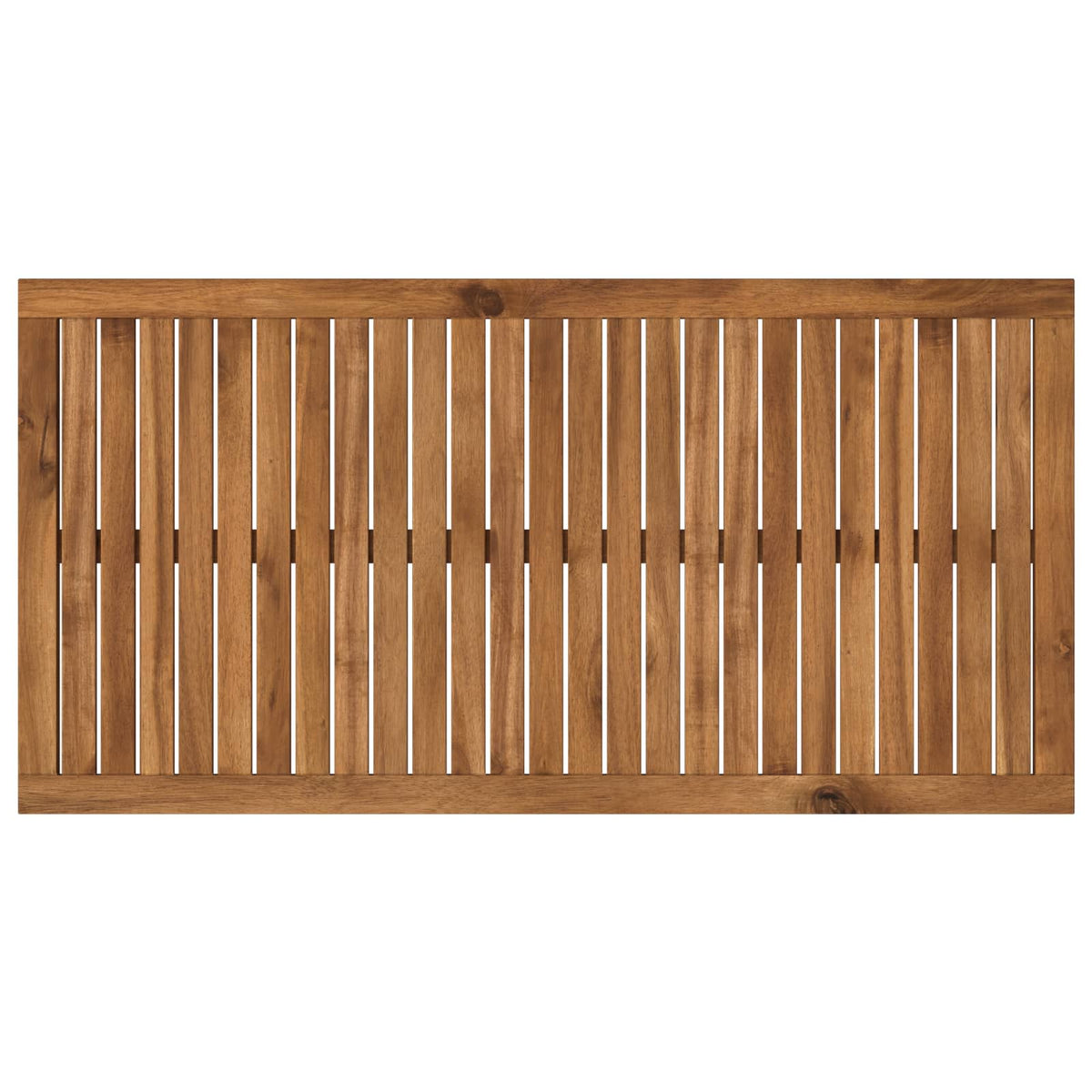 vidaXL Blat stołu 108,5 x 55 x 2 cm Prostokątny Lite Drewno Akacji