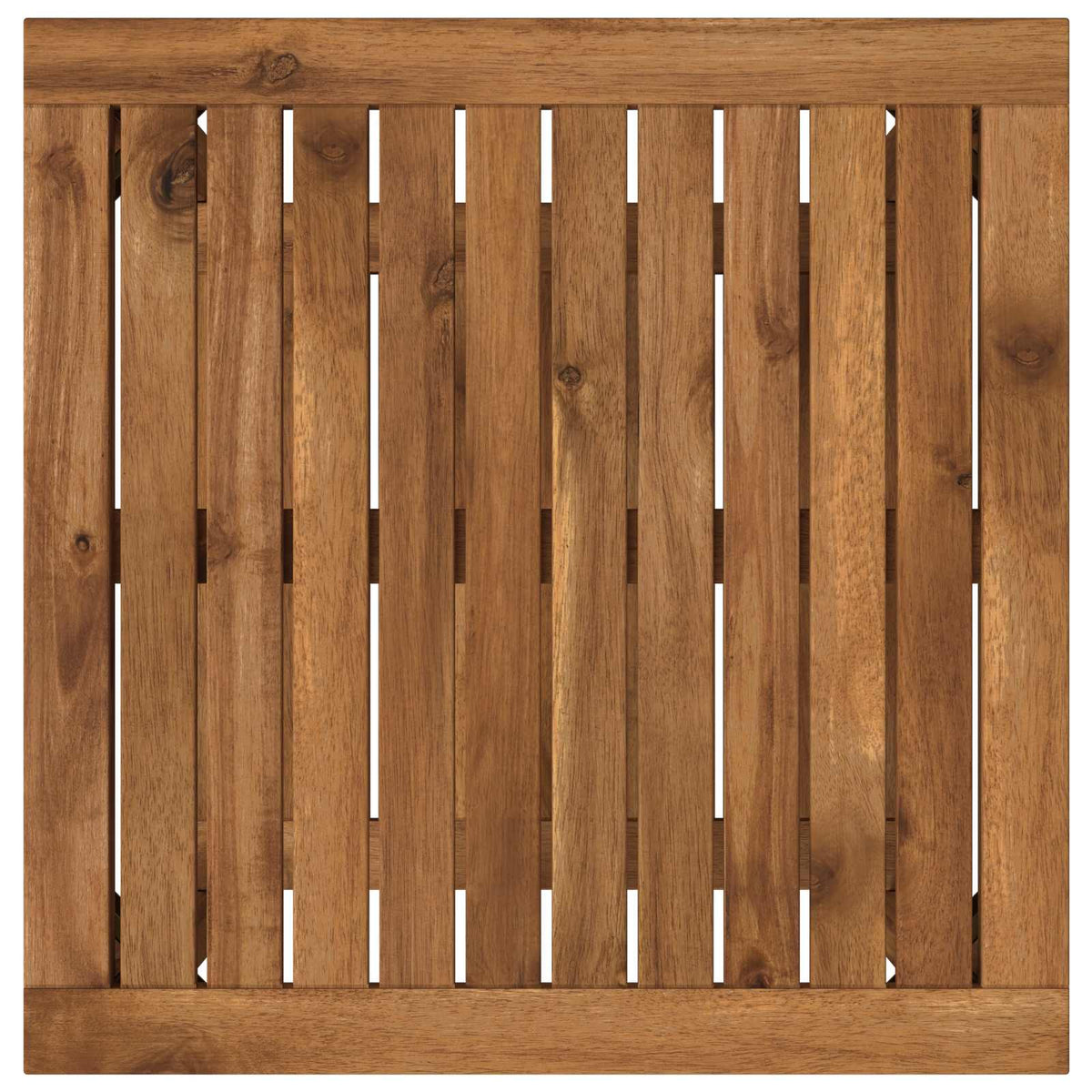 vidaXL Stolik kawowy naturalny 48,5 x 49 x 45 cm Lite Drewno Akacji