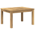 vidaXL Stolik kawowy Biały 50 x 60,5 x 36 cm Lite Drewno Akacji