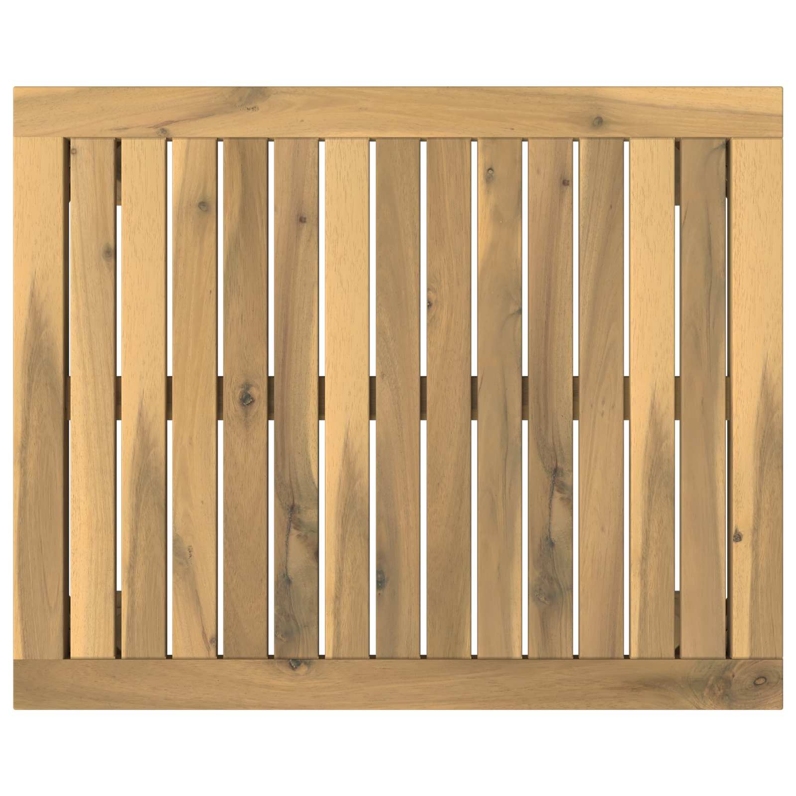vidaXL Stolik kawowy Biały 50 x 60,5 x 36 cm Lite Drewno Akacji